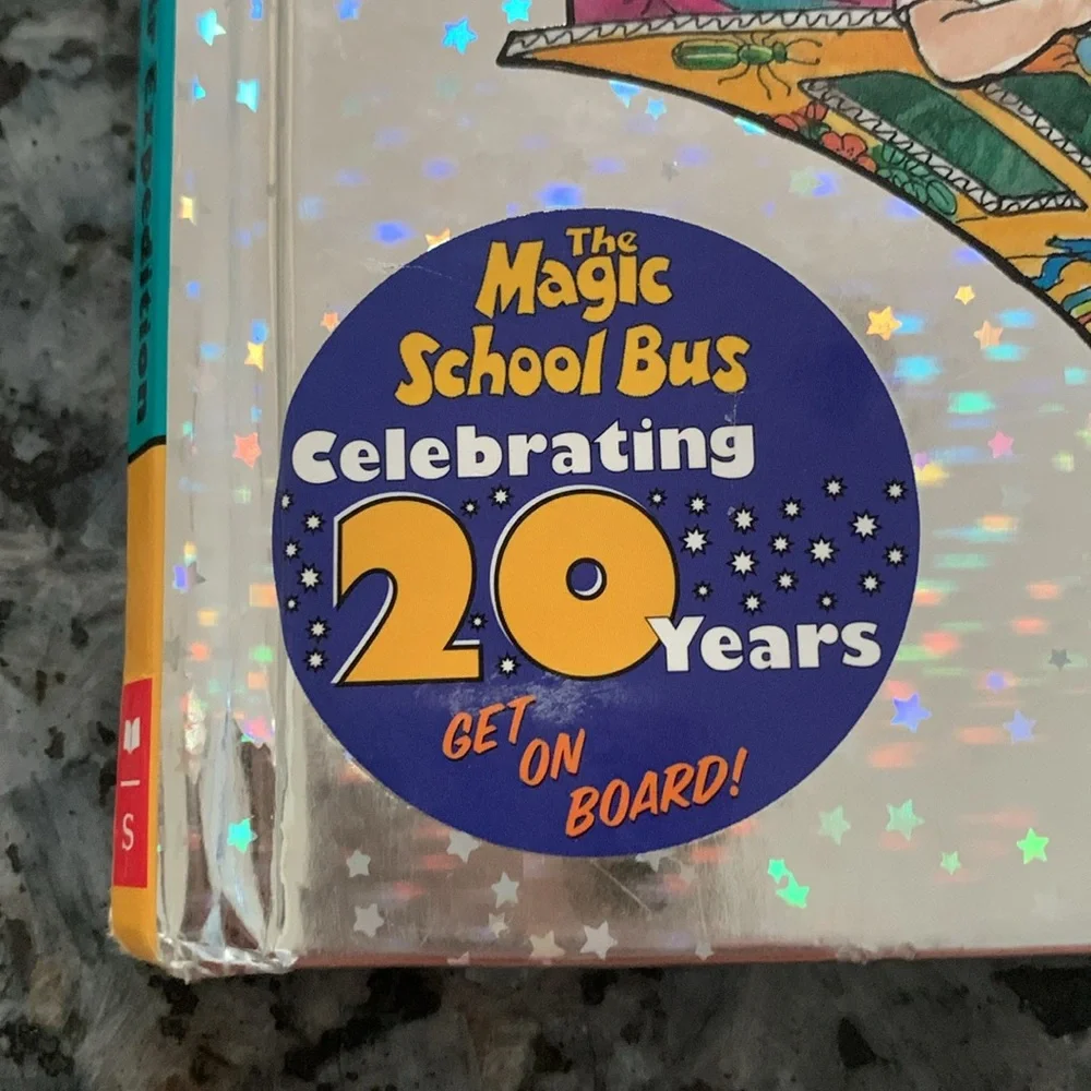✋Vintage Magic School Bus Hardcover Book The Science Fair Expedition Teach BTS